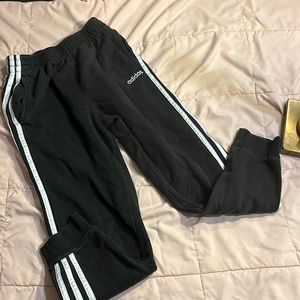 Adidas black sweats